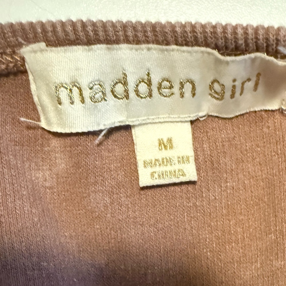 Madden Girl Brown Midi Dress - Picture 4 of 4